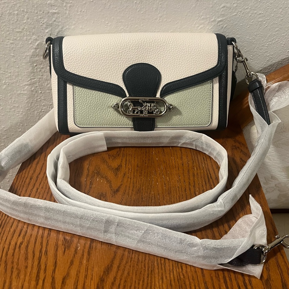 NWT Coach Jade Shoulder Bag in Colorblock 2341